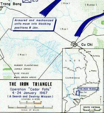 » Dr. WHO studies the IRON TRIANGLE war in Vietnam